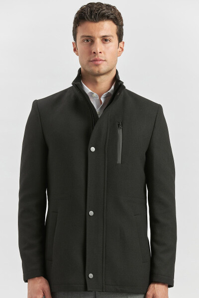 Slim Fit Classic Coat - 8