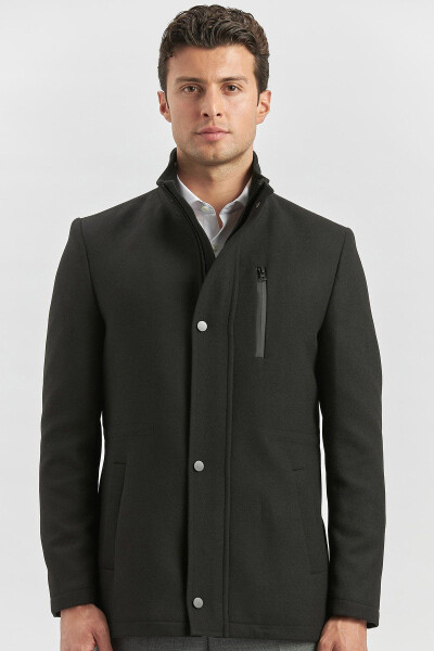 Slim Fit Classic Coat - 2