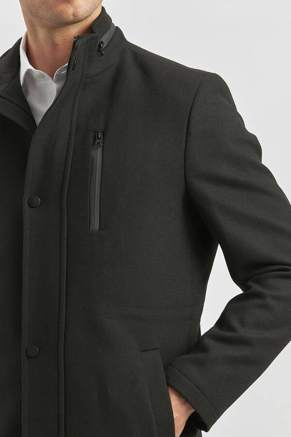 Slim Fit Classic Coat - 3