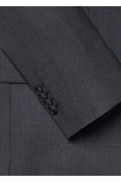 Slim Fit Cold Wool Blazer Jacket - 8