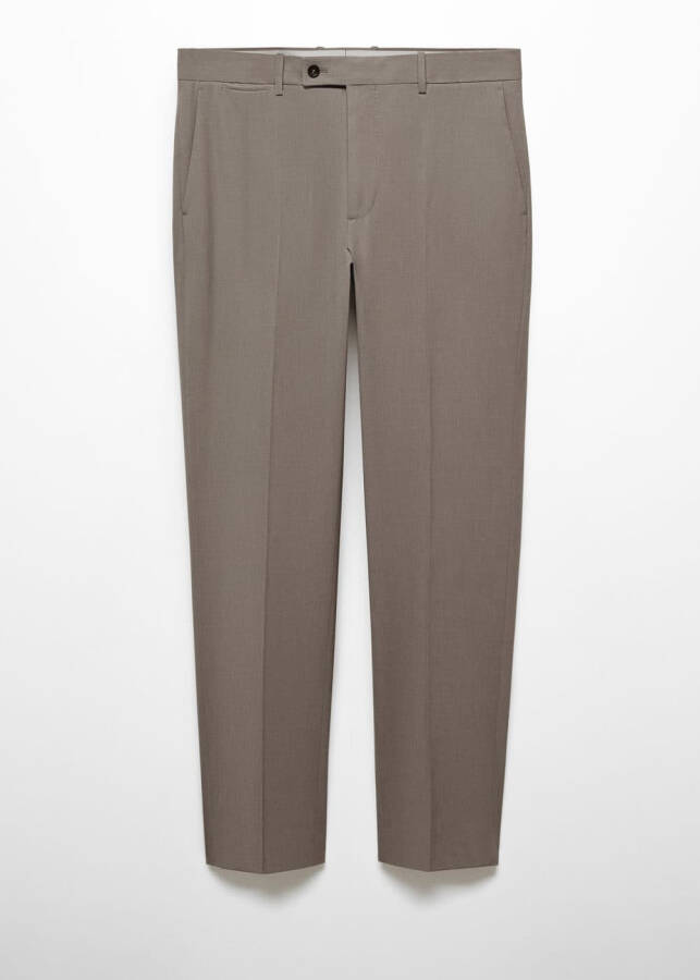 Slim fit cool wool suit pants - 13