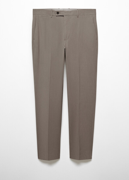 Slim fit cool wool suit pants - 3