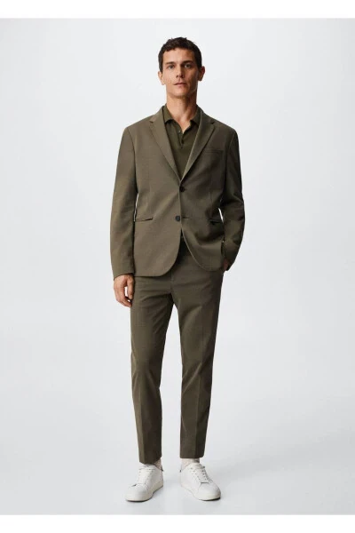 Slim Fit Cotton Jacket - MANGO MAN (1)