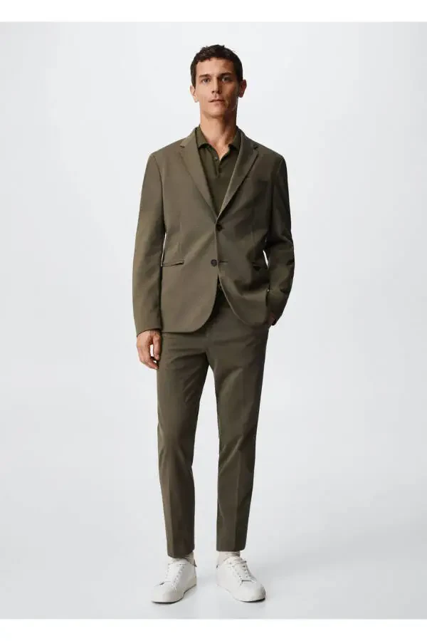 Slim Fit Cotton Jacket - 2