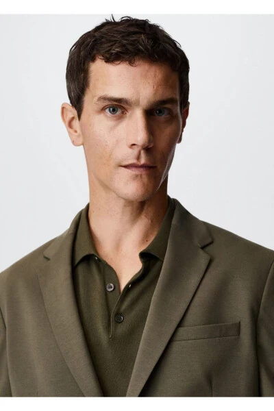 Slim Fit Cotton Jacket - 7