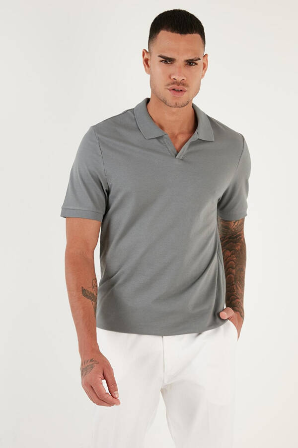 Slim Fit Cotton Polo T Shirt 5902141 - 13