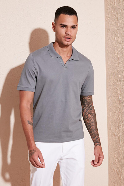 Slim Fit Cotton Polo T Shirt 5902141 - 14