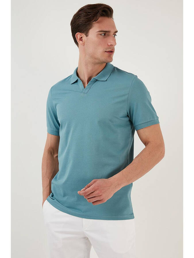 Slim Fit Cotton Polo T-Shirt 5902141 - 8