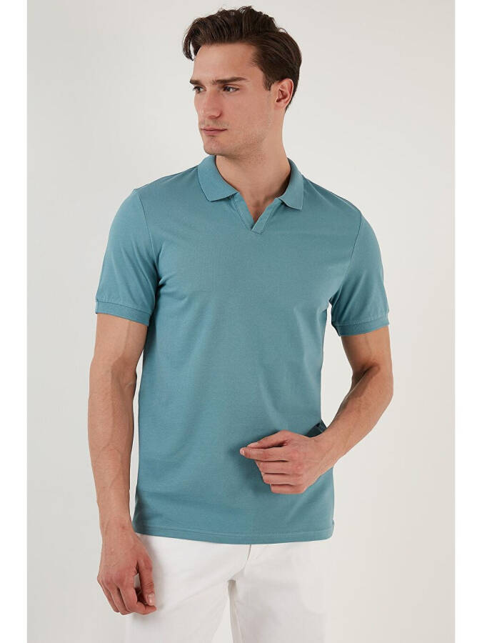 Slim Fit Cotton Polo T-Shirt 5902141 - 9