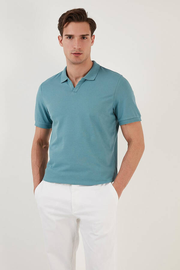 Slim Fit Cotton Polo T-Shirt 5902141 - 12