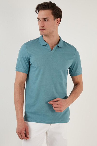 Slim Fit Cotton Polo T-Shirt 5902141 - 14