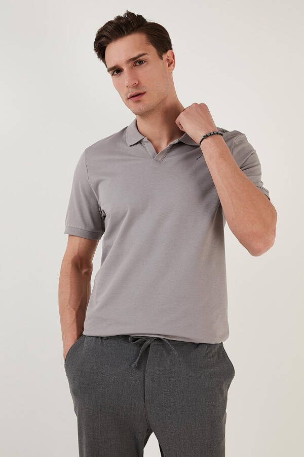 Slim Fit Cotton Polo T-Shirt 5902141 - 14