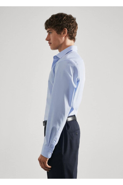 Slim Fit Cotton Poplin Shirt - 6