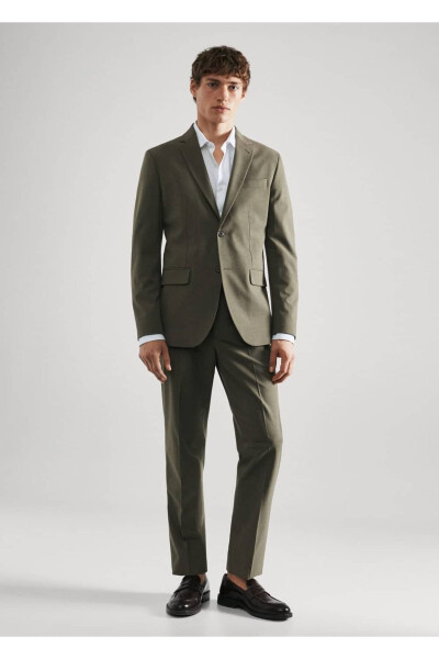 Slim Fit Cotton Poplin Shirt - MANGO MAN (1)