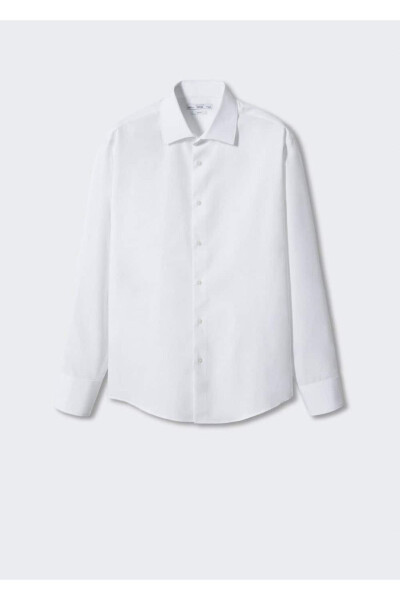 Slim Fit Cotton Poplin Shirt - 3