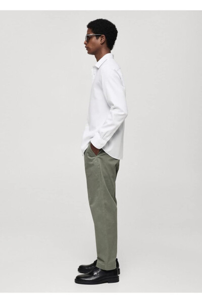 Slim Fit Cotton Shirt - 5