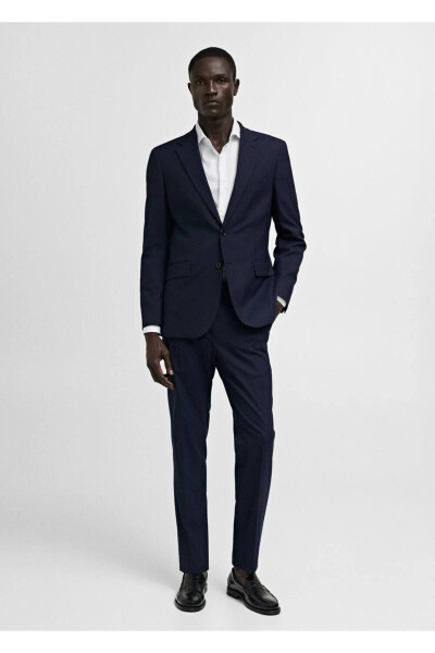 Slim fit cotton shirt - MANGO MAN (1)