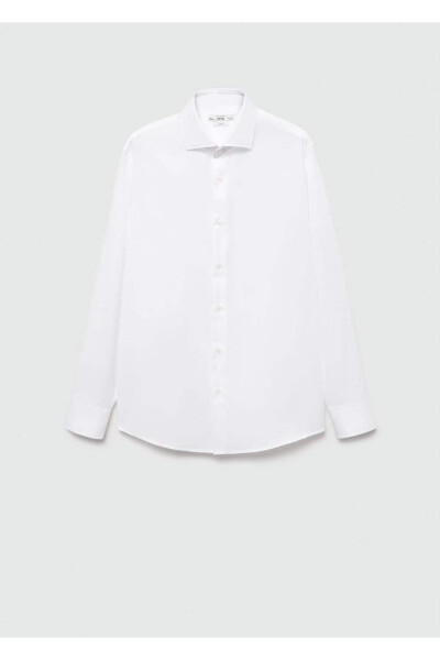 Slim fit cotton shirt - 3