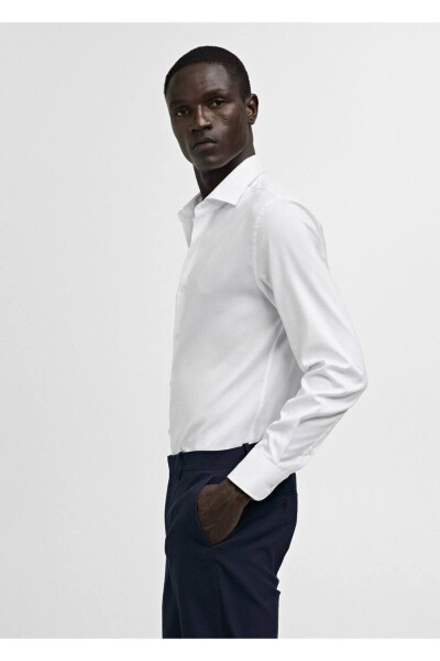 Slim fit cotton shirt - 5