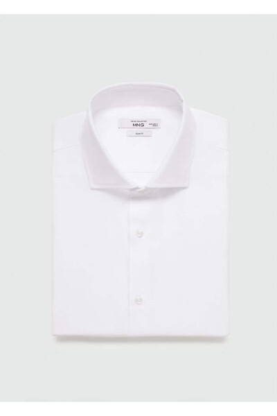 Slim fit cotton shirt - 7