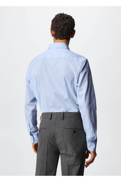 Slim Fit Cotton Shirt - 4