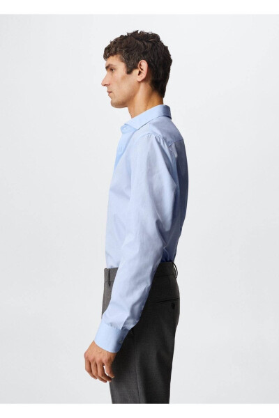 Slim Fit Cotton Shirt - 7