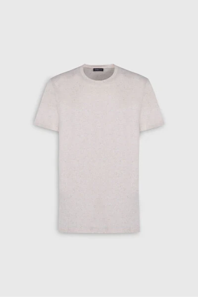 Slim Fit Crew Neck Cotton T-Shirt - ALTINYILDIZ CLASSICS