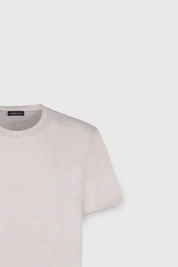 Slim Fit Crew Neck Cotton T-Shirt - 2