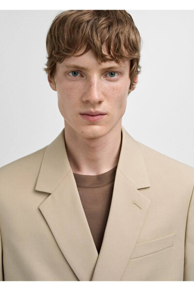 Slim-fit double-breasted blazer - 6