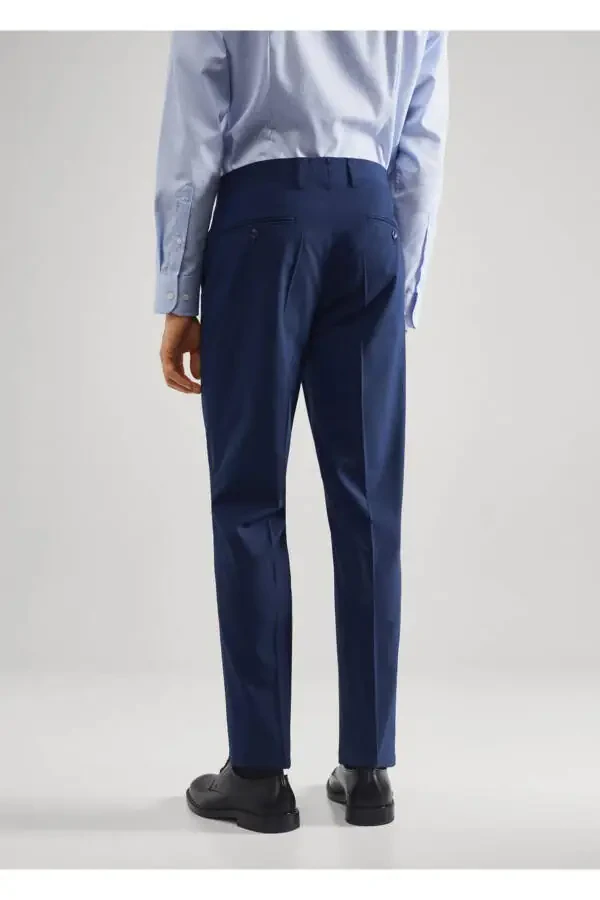 Slim Fit Dress Pants - 4
