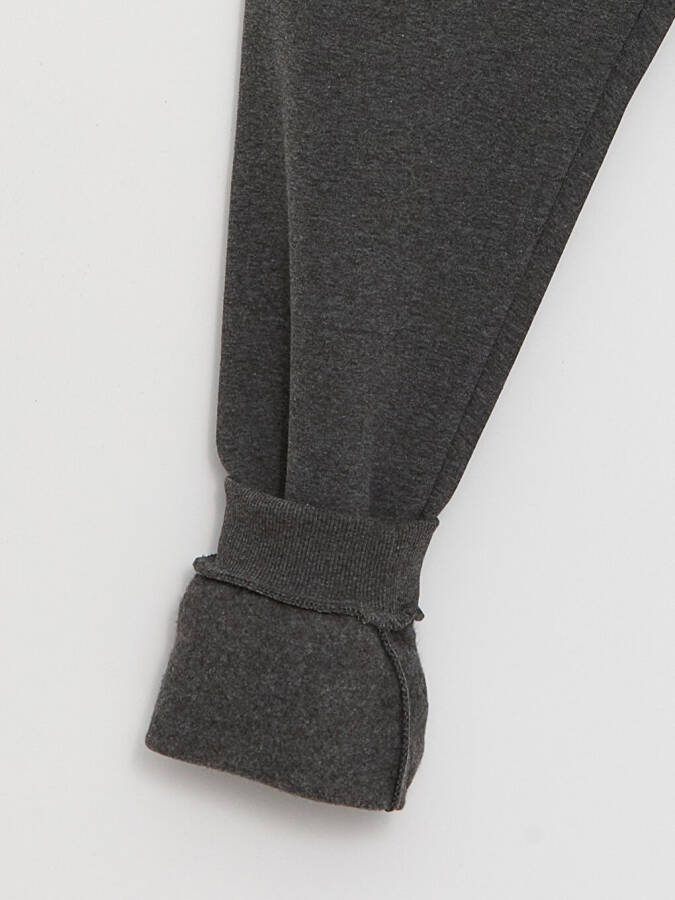 Slim Fit Erkak Qalin Jogger Sport Shimi - Antrasit - 8