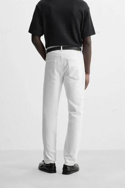 SLIM FIT JEAN-Белый - 3