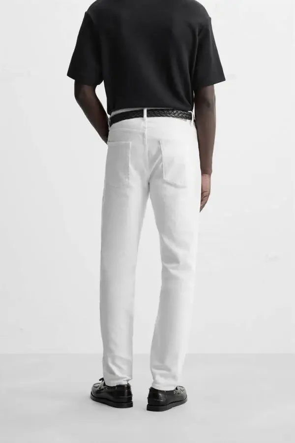 SLIM FIT JEAN-Белый - 3