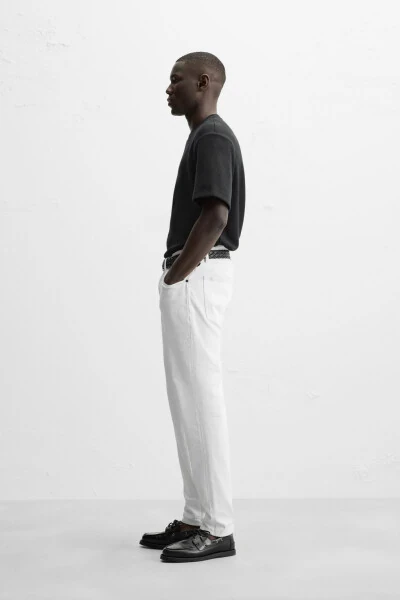 SLIM FIT JEAN-Белый - 4