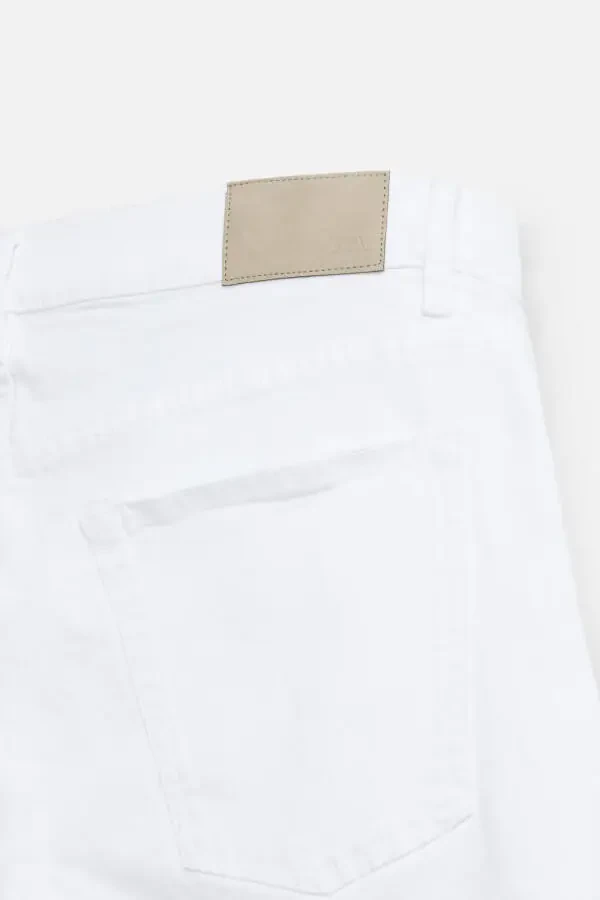 SLIM FIT JEAN-Белый - 10