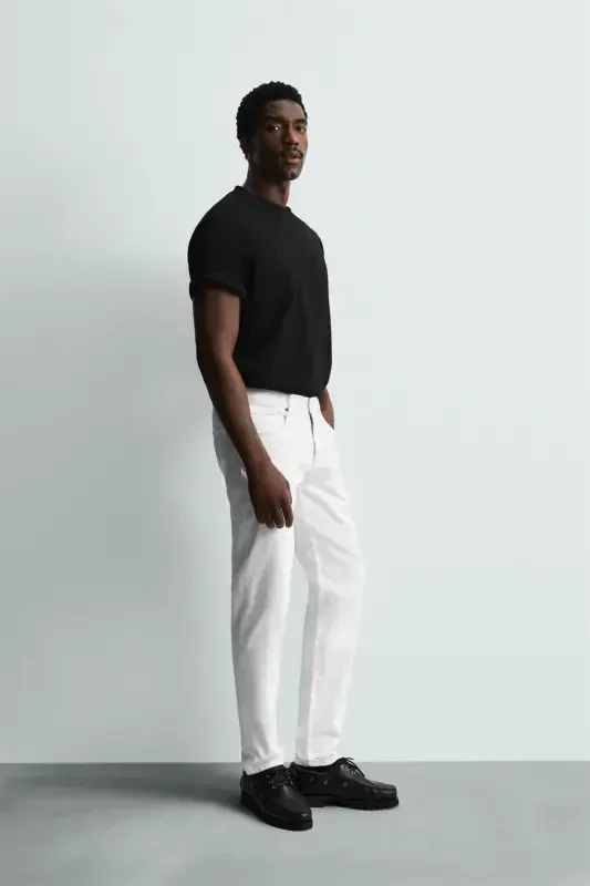 SLIM FIT JEAN-Белый - 4