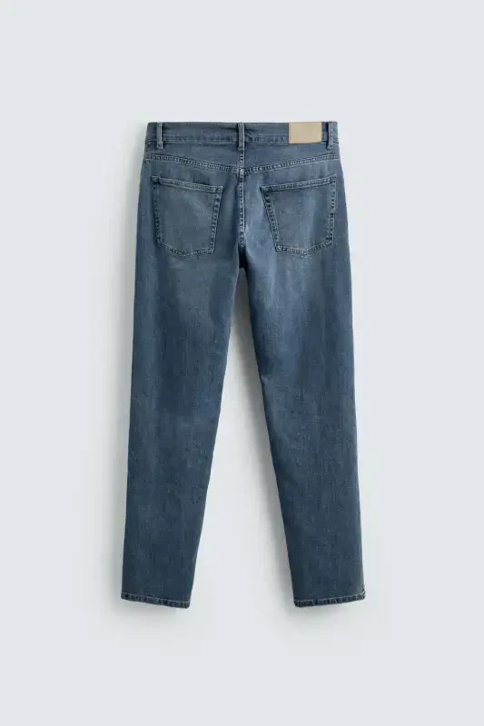 SLIM FIT JEAN-FADED BLUE - 6