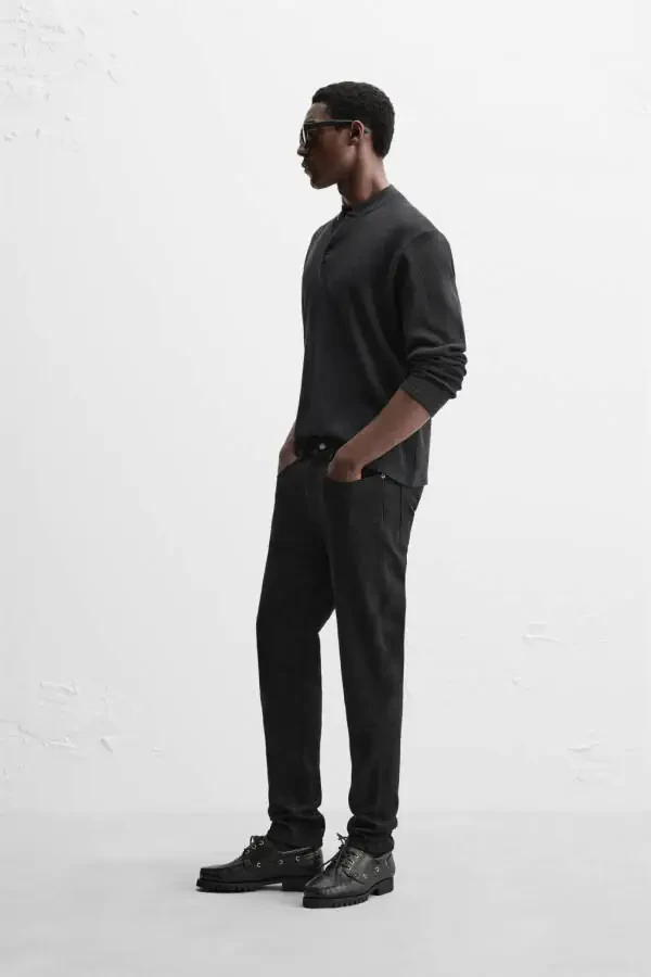 SLIM FIT JEAN-Siyah - 4