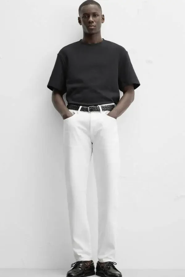 SLIM FIT JEAN-White - 5