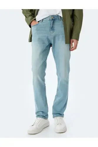 Slim Fit Kot Jins - Brad Jean - 3