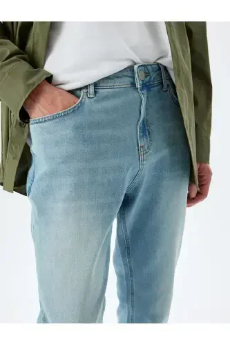 Slim Fit Kot Jins - Brad Jean - 5