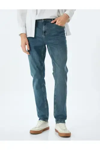Slim Fit Kot Jinsi - Brad Jean - 3