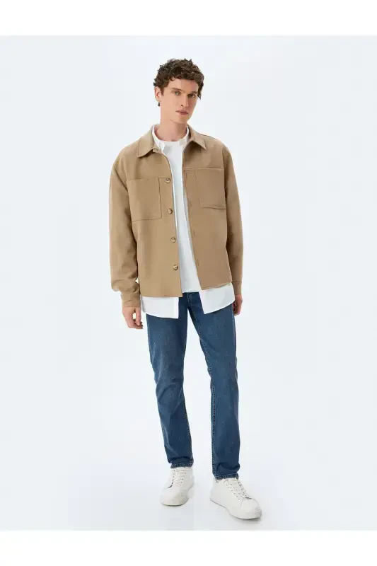 Slim Fit Kot Jinsi - Brad Jean - 2