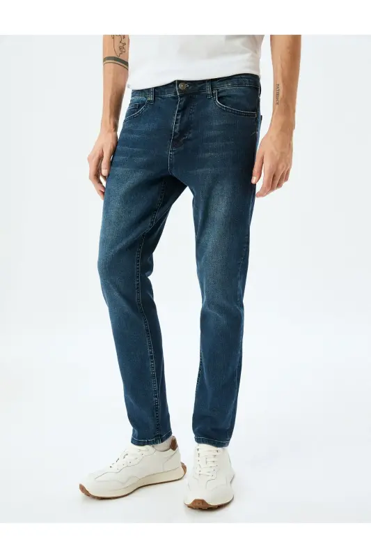 Slim Fit Kot Jinsi - Brad Jean - 3