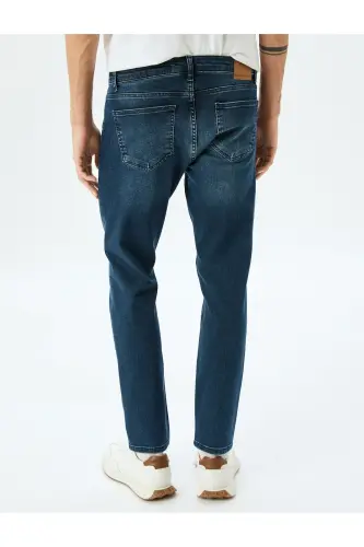 Slim Fit Kot Jinsi - Brad Jean - 4