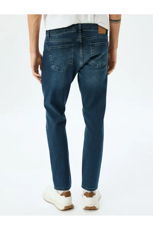 Slim Fit Kot Jinsi - Brad Jean - 4
