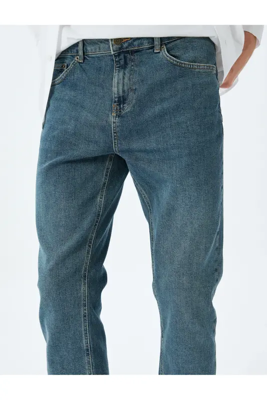 Slim Fit Kot Pantolon - Brad Jean - 741 - 5