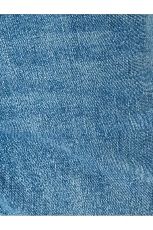 Slim Fit Kot Pantolon - Brad Jean-Açık İndigo - 6