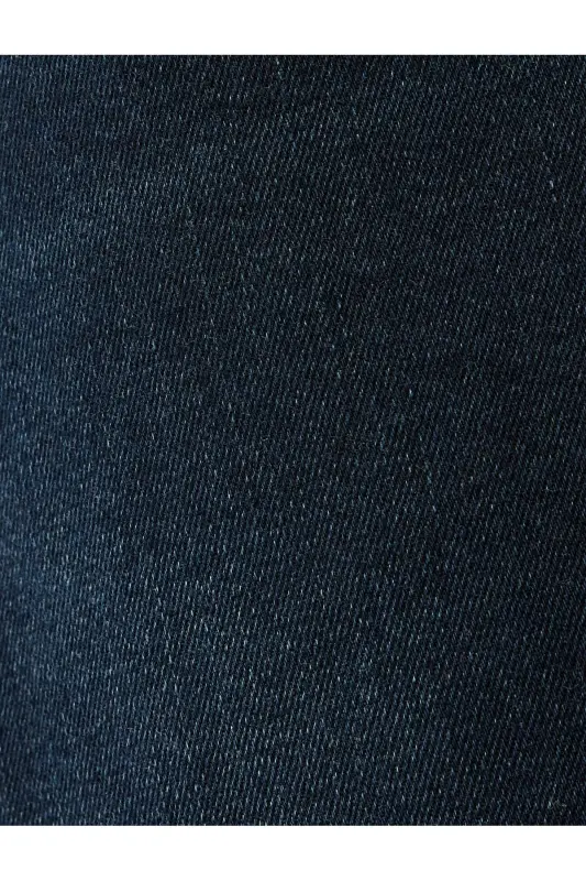 Slim Fit Kot Pantolon - Brad Jean - İndigo - Taş - 6