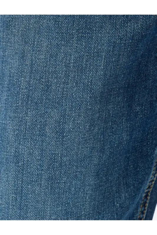 Slim Fit Kot Pantolon - Brad Jean-İndigo - 6